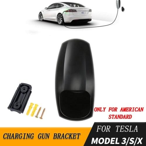 Charging Cable Organizer For Tesla Wall-mounted Charging Connector Cable Organizer Bracket Charger Holder For Tesla Model S X 3