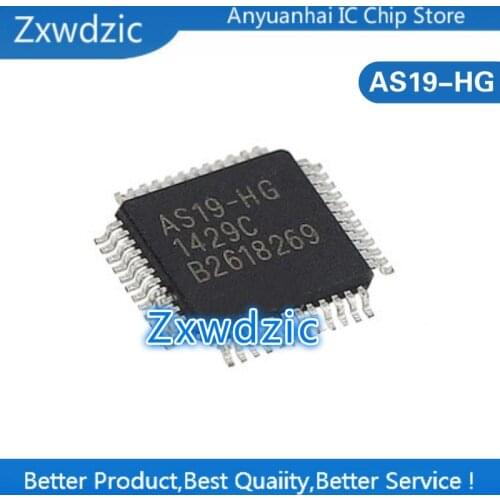 5PCS AS19-HG QFP48 AS19 QFP AS19-H1G QFP-48