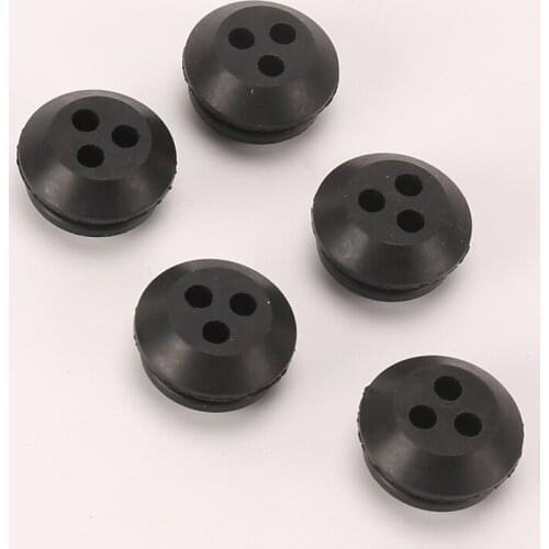 5pcs/lot 2 & 3 Hole Fuel Gas Line Grommet Fit For Homelite Kawasaki MTD Ryobi Craftsman Grass Trimmer Replacement Spare Parts