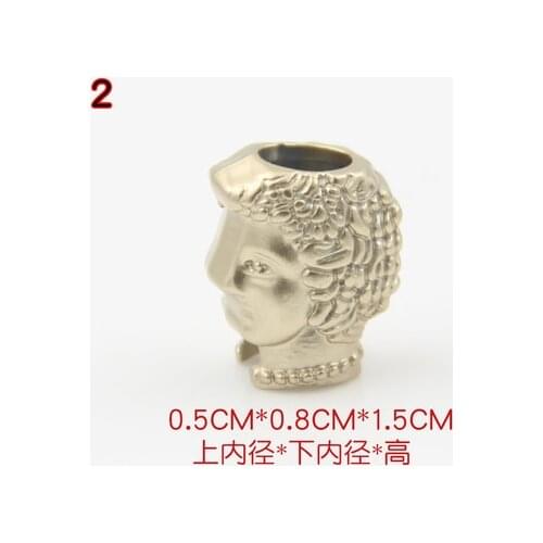 Free shipping 10pcs/lot Metal Stopper bell pendant down jacket clothing accessories coat line card button Stopper slide dancer