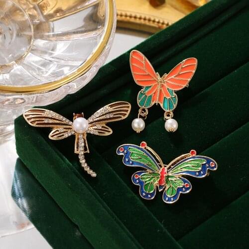 Броши стрекоза на одежду CERDIU China At AliExpress