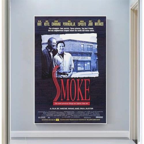 CP1136 Smoke (2) Classic Hot Movie Print Silk Fabric Poster Indoor Wall Art Decor Gift