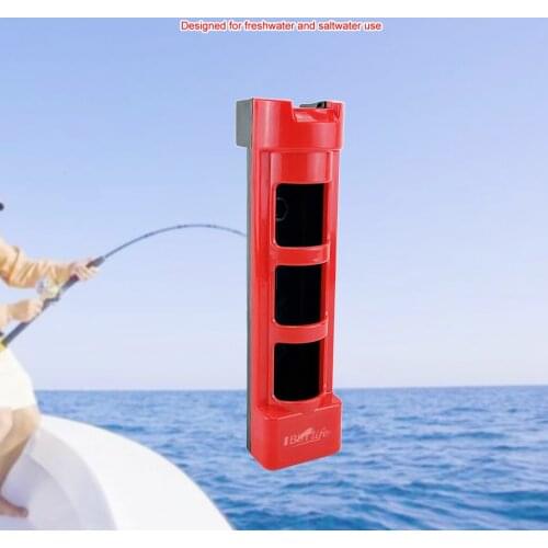 ABS Plastic Fishing Rod Pole Holder Fishing Box Fishing Rod Support Durable Tube Mount Bracket Socket Rack Boat Accessories7712N