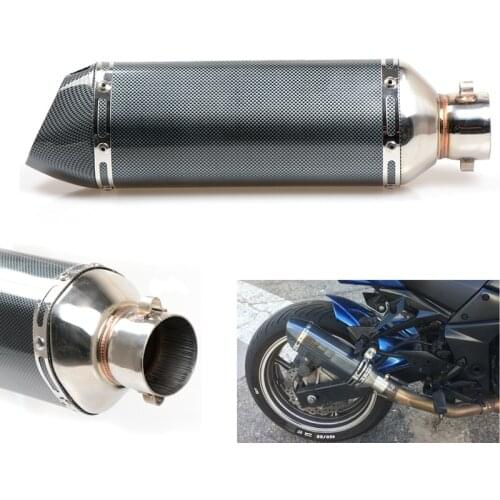 For SUZUKI Burgman 200 400 650 DRZ125 RM85 RMZ250 RMZ450 RMX250 Universal 36-51 Motorcycle Exhaust Pipe Modified Muffler Pipe