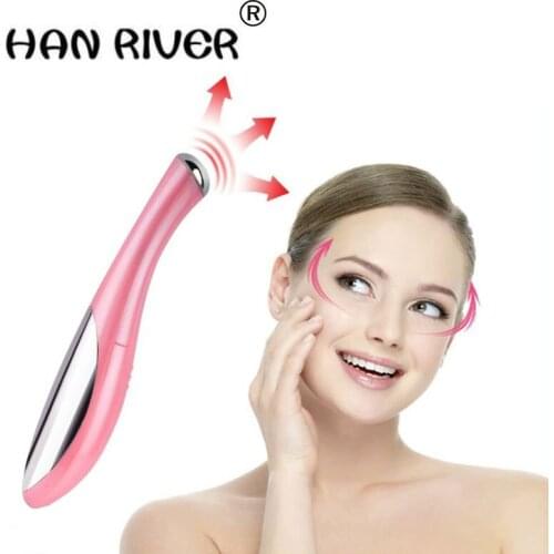 2018 hot sales battery operating ion heating anti-wrinkle eye massager to alleviate eye fatigue import instrument high quality