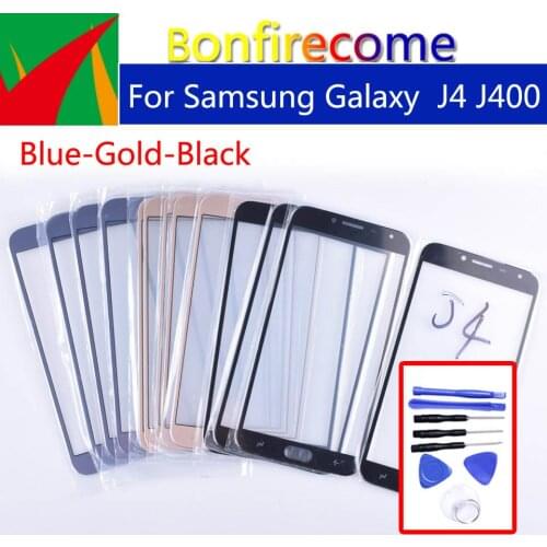 J4 For Samsung Galaxy J4 J400 J400F J400F/DS J400G/DS J400G SM-J400F Front Outer Glass Touch Screen Lens Replacement 5.5"