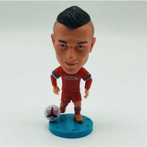 Soccerwe 2.55" Height Soccer Star Dolls LIV# 23# Shaqiri Figures 2021 Red