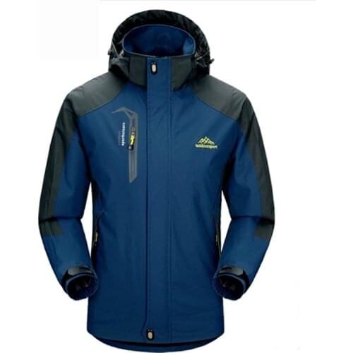 Men Softshell Hiking Jackets Male Outdoor Camping Trekking Climbing Coat Waterproof Windproof Spring Autumn Jackets