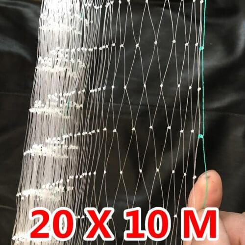 Anti Bird Net nylon 20X10M Orchard Garden Anti Bird Netting For Fruit Trees Pond Balcony Bird Netting Orchard Mesh Protect 5year