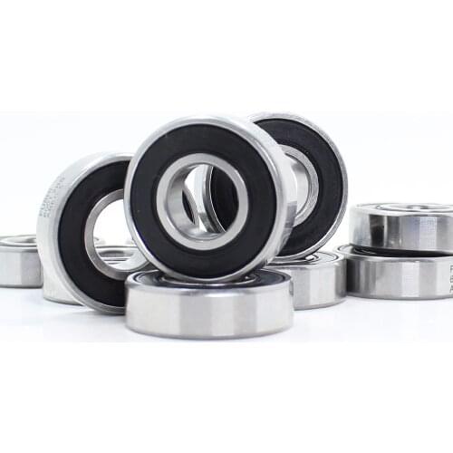 6001RZ Bearing 12*28*8mm ABEC-3 10PCS Mute For Vacuum Cleaners 6001 RS 2RZ Ball Bearings 6001RS 2RS With Nylon Cage