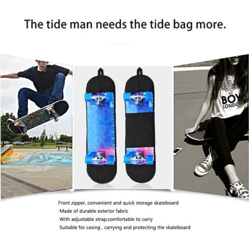 Durable Convenient Portable Skateboard Backpack Cover Longboard Carrying Backpack Skateboard Bag Sport Travel Carry Case Bag