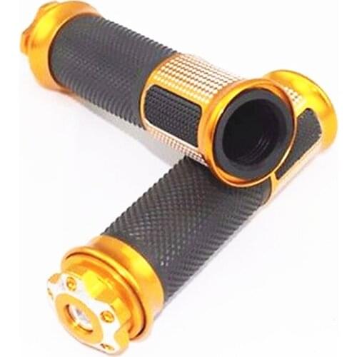 Pair 7/8" 22mm Handlebar Motorcycle Hand grips Red And Black For Honda CBR 600 1000 CB 599 600 Yamaha Suzuki Kawasaki