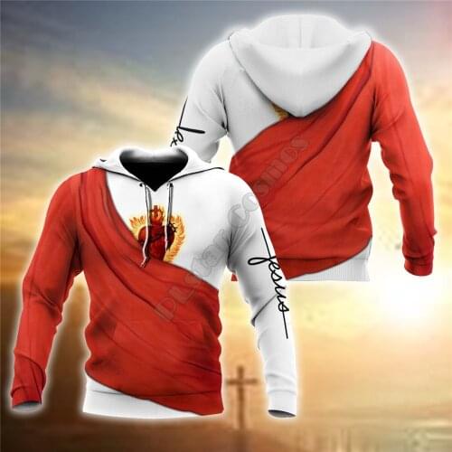 PLstar Cosmos Christian Jesus hoodies Fashion Pullover 3D Printed Zip Hoodies/Sweatshirts women for men 07