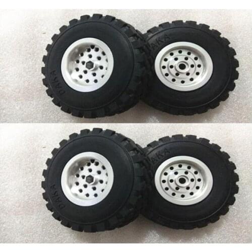 WPL B1 B-1 B14 B-14 B16 B24 B-24 C14 C-14 C24 C-24 RC Car spare parts Metal contour + gravel tire