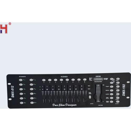 192 DMX Controller DJ Equipment DMX 512 Console Stage Lighting For LED Par Moving Head Spotlights DJ Controlle