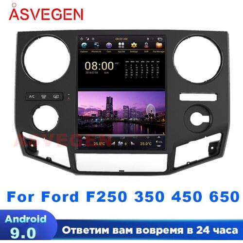 64G Android 9.0 Car Multimedia GPS Audio Radio Stereo For Ford F250 F350 F450 F650 2009-2014 HeadUnit Navigation Screen Player