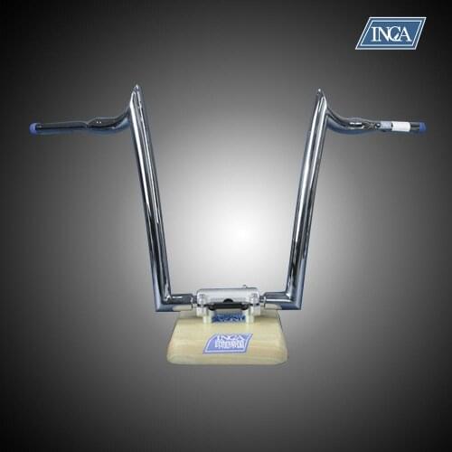 INCA Customization Motorcycle Accessory The Horn Handlebar Black/Silver
