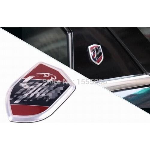 Auto ghia emblem, car badges sticker for ford focus kuga,ecosport 2013 2014 2015