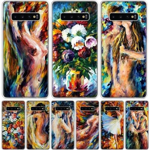 Body Aesthetic Oil Painting Phone Case for Samsung Galaxy S10 S20 Ultra Note 10 9 8 S9 S8 S7 J4 J6 J8 Plus Lite + Popular Cover