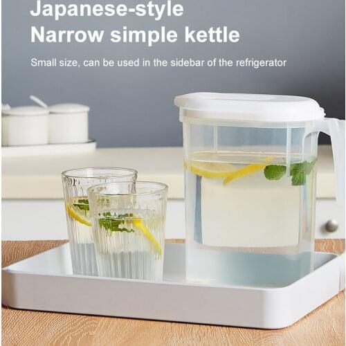 Sealed Cold Water Tumbler Kitchen Transparent Cool Water Jug Household Large Capacity Tea Kettle Cool Jug Water Juice Drinkware