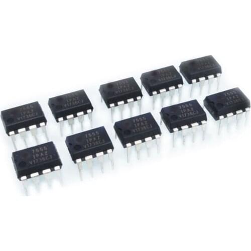 10pcs ICM7555IPAZ DIP-8 ICM7555 DIP 7555 ICM7555IPA DIP8