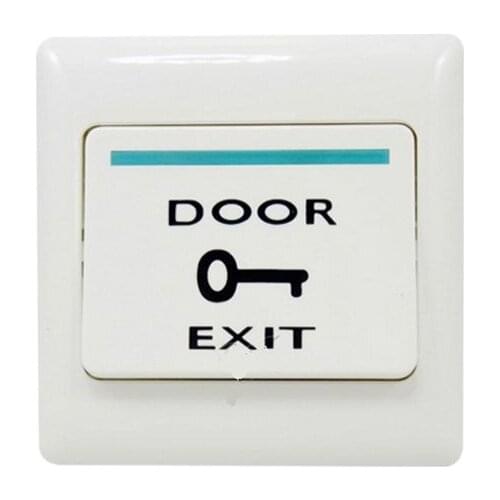 KINJOIN NO/NC Exit Button Switch for Electric Lock System