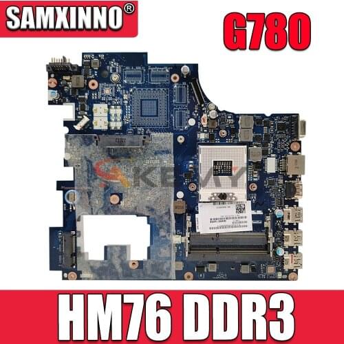 Akemy For Lenovo G780 Laptop Motherboard QIWG7 LA-7983P Mainboard HM76 DDR3 GMA HD Fully Tested
