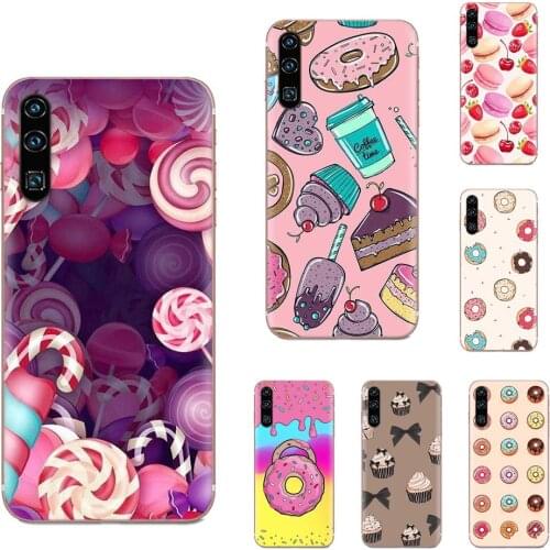 New Pink Heart Dessert I For HTC Desire 530 626 628 630 816 820 830 One A9 M7 M8 M9 M10 E9 U11 U12 Life Plus