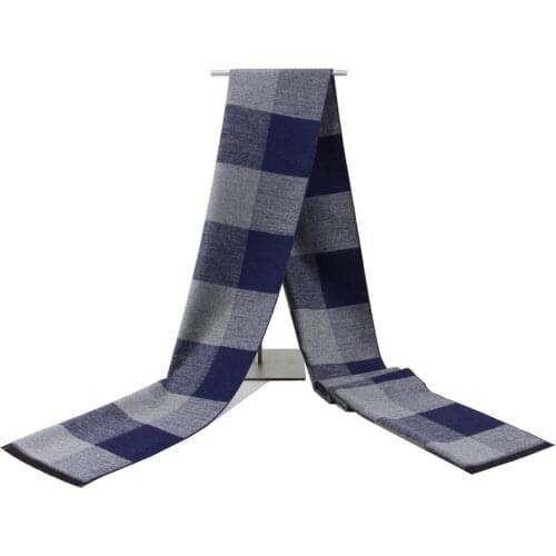 New Winter Cashmere Scarf Brand Men Scarves Fashion Korean Bussiness Casual Scarves Comfortable All-match Men Silk Scarf