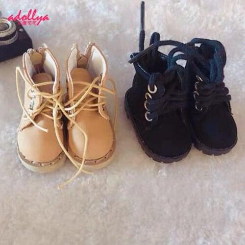 Adollya Shoes For Dolls New Martin Boots 5CM Suitable 1/6 BJD Doll Fashion DIY Mini Shoes Dolls Accessories Gifts For Children