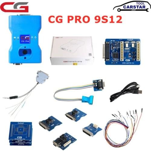 Original CGDI CG Pro 9S12 Next Generation of CG-100 CG100 For BMW Key Programmer with CAS4 DB25/TMS370 Adapter
