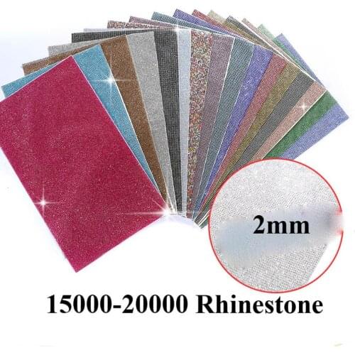 Car 9.5"x16" Bling Dazzling Diamond Crystal Rhinestones Self Adhesive Sticker Sheet