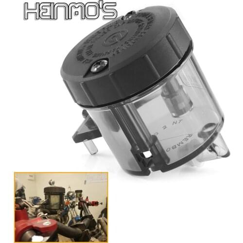 Universal Front Rear Brake Fluid Tank Can For KTM Honda YAMAHA Vespa Kawasaki Ducati Benelli Suzuki Plastic Reservoir Oil Cup