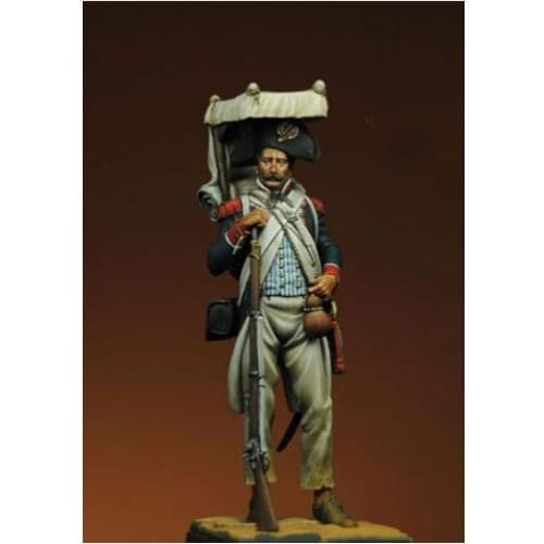 1/24 75MM ANCIENT infantry grenadier IN Egypt WITH BASE toy Resin Model Miniature resin figure Unassembly Unpainted