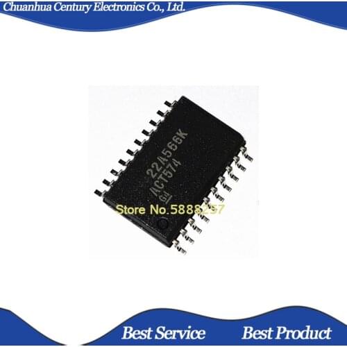 10 Pcs/Lot SN74ACT574DW ACT574 SOP20 7.2MM New and Original In Stock