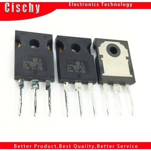 20pcs/lot STTH6003CW STTH6003 TO-247 In Stock