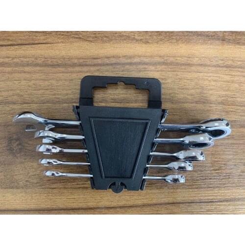 5pcs ratcheting spanners set