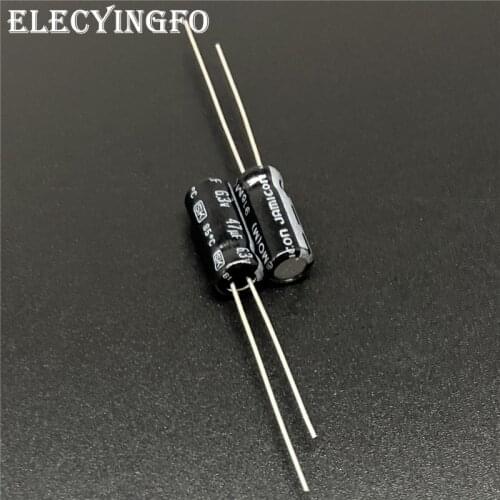 20pcs 47uF 6.3V47UF JAMICON SK Series 5x11mm High Quality 6.3V47uF Aluminum Electrolytic capacitor