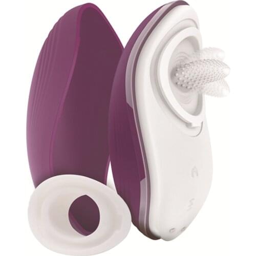 Anal Vaginal Tongue Lick Vibrator breast massage warming Clitoris stimulation adult erotic Sex Toys For Couple Sex products