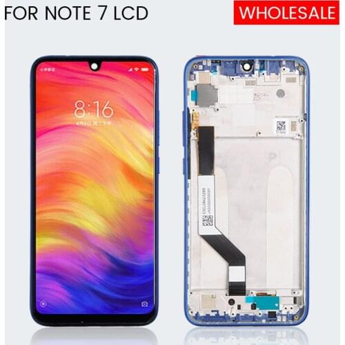 1Pcs 6.3" For Redmi Note 7 Lcd For Xiaomi Redmi Note 7 Pro Display With Touch Screen Digitizer Assembly Free Shipping