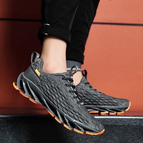 Big Size 39-46 Outdoor 2020 New Mens Spring Blade Shoes Soft Breathable Man Sneakers Non-leather Male Footwear