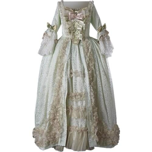Cosplaydiy England Court Party Carnival Dress Girls Women Dress Marie Antoinette Rococo noble Women Gown Evening Party Dress
