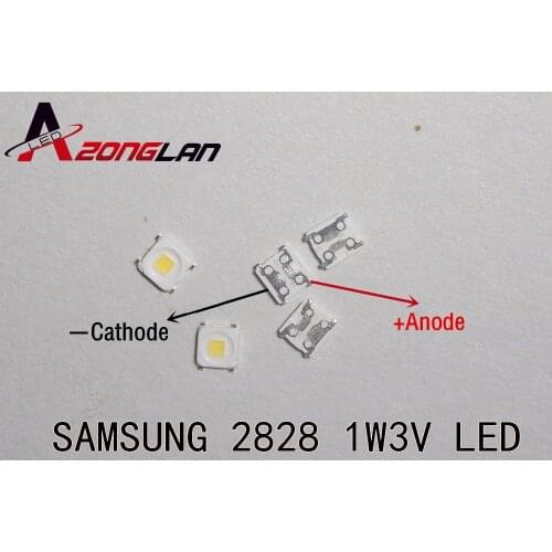 For SAMSUNG 200PCS LED TV Application Backlight Flip-Chip 3255 1.5W 3V 2828 Cool white LED LCD TV Backlight SPBWH1322S1KVC1BIB