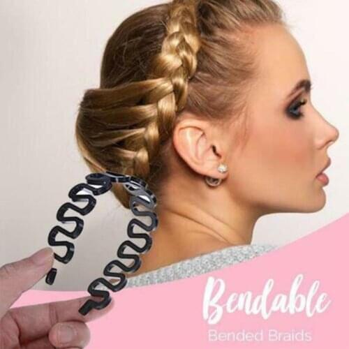 Korean Version Centipede The New Modeling Hairdresser Wave Type Hair Feeder Twist Braid Editing Artifact For Women Accessories