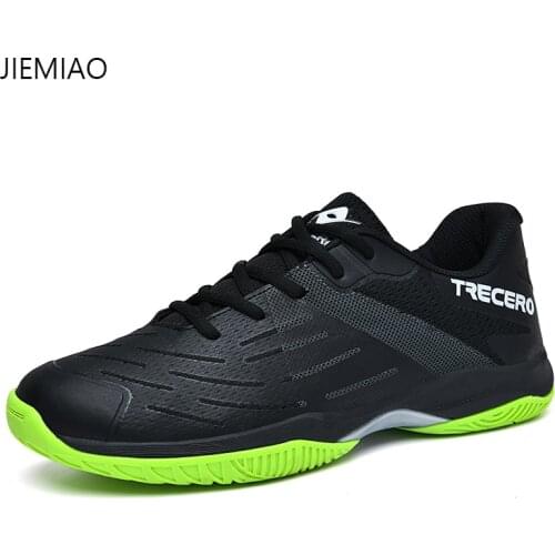 JIEMIAO Classic Style Professional Tennis Shoes Men Women Training Volleyball Sneakers Unisex Light Breathable Sports Shoes
