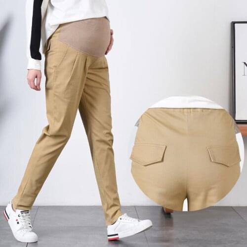 M-4XL Casual Maternity Pant for Pregnant Women Pregnant Pants Pregnancy Uniforms Clothes Spring Summer Maternity Pant Plus Size