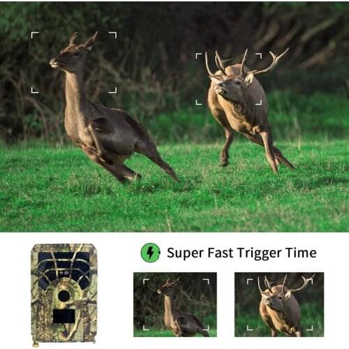 Mini Hunting Camera 12MP PIR Night Vision Waterproof Trail Game Camera for Home Garden Wildlife Hunting Scouting Game