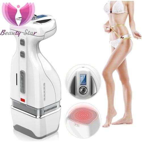Mini HIFU RF Body Slimming Belly Fat Removal Massager Weight loss Anti Cellulite High Frequency Vibration Fat Burning Machine