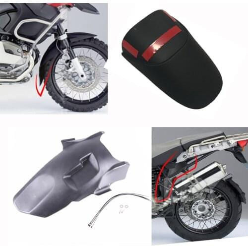 Set For BMW R1200GS Fender Front & Rear Mudguard Extension for BMW R1200 GS/GSA R1200 GS LC 2005-2013 R1200 GS After Market