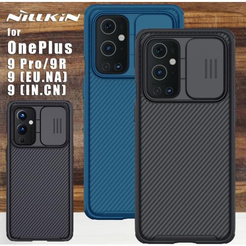 Nillkin case for OnePlus 9 Pro Case Back Cover Camera Protection Camshiled Protective Case for OnePlus 9R 9 5G (EU.NA) (IN.CN)